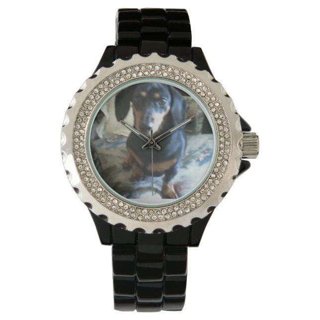 dachshund watch, or add your own picture! watch (Front)