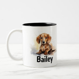 Dachshund Watercolor Mug