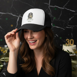 Dachshund Weenies and Martinis Party Trucker Hat