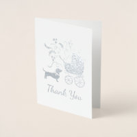 Dachshund Weiner Dog Baby Shower Gender Neutral