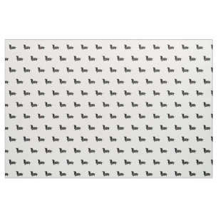 Dachshund "Weiner Dog" Love Fabric