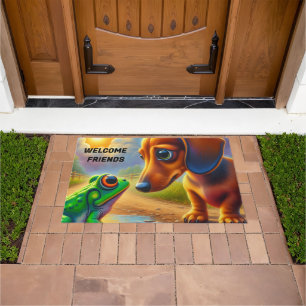 DACHSHUND WELCOME DOORMAT