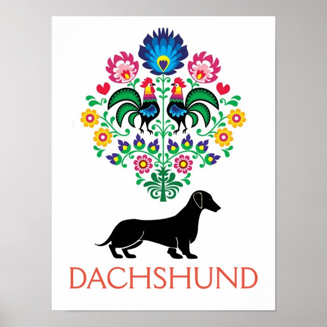 Dachshund Welcome Sign (Front)