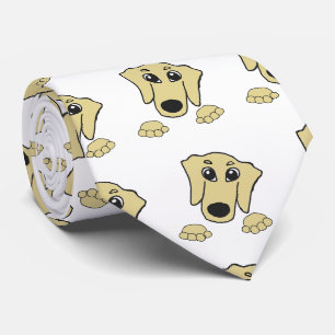 dachshund wheaten cartoon peeking tie