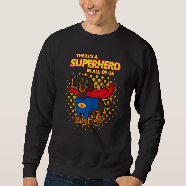 Dachshund Wiener Dog Breed  22 Sweatshirt (Front)
