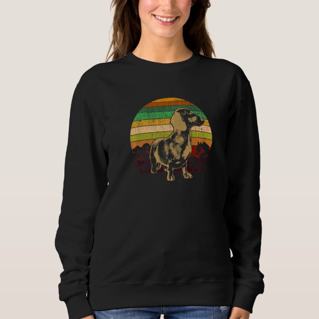 Dachshund Wiener Dog Breed  5 Sweatshirt (Front)