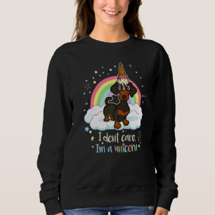 Dachshund Wiener Dog Breed  92 Sweatshirt