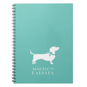 Dachshund Wiener Dog Puppy Notebook