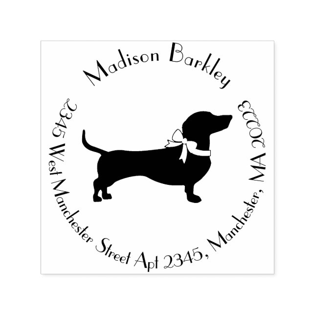 Dachshund Wiener Dog Puppy Self-inking Stamp (Design)
