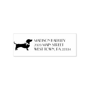 Dachshund Wiener Dog Puppy Self-inking Stamp