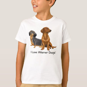 Dachshund Wiener Dogs Kids T-Shirt