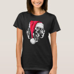 Dachshund Wiener Santa Christmas Dog Mum Present T-Shirt<br><div class="desc">Dachshund Wiener Santa Christmas Dog Mum Present</div>