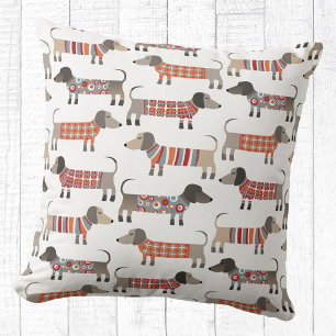 Dachshund Wiener Sausage Dog Cushion
