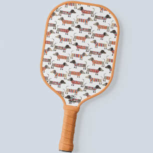 Dachshund Wiener Sausage Dog Pickleball Paddle