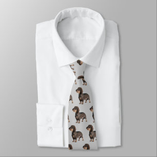 Dachshund Wirehaired Dog Tie