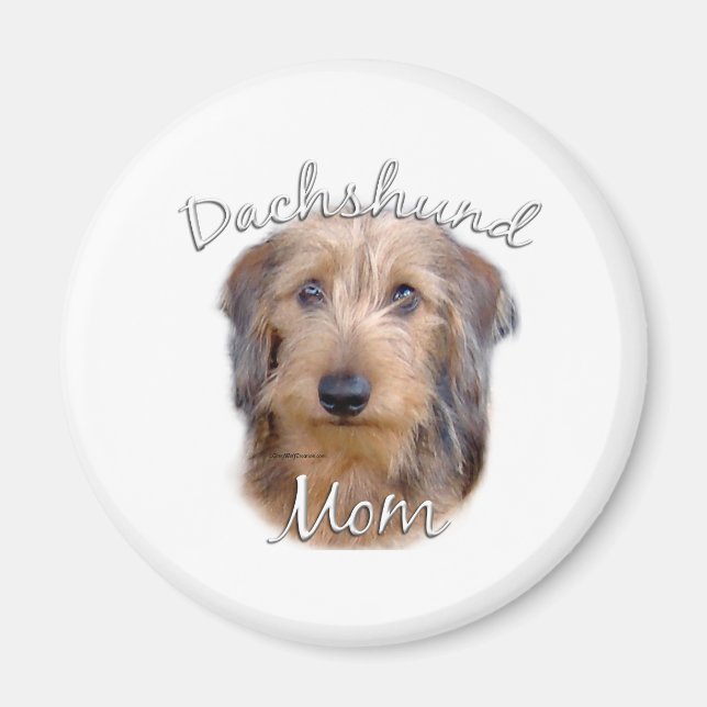 Dachshund (wirehaired) Mum 2 Magnet (Front)