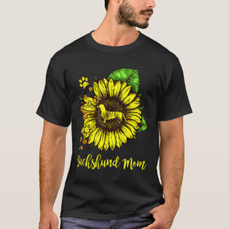 Dachshund With Dog Paw T-Shirt