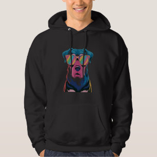 Dachshund With Sunglasses For A Sausage Dog Owner Hoodie