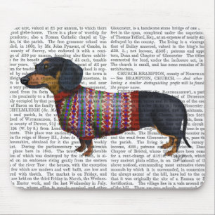 Dachshund With Woolly Sweater Mouse Pad