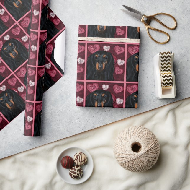 DACHSHUND         WRAPPING PAPER (Crafts)