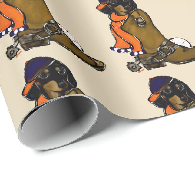 DACHSHUND WRAPPING PAPER (Roll Corner)