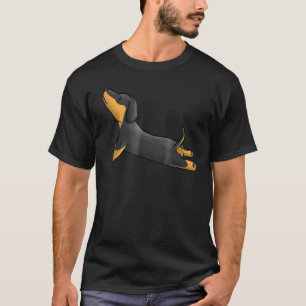 Dachshund Yoga Pose  Dog T-Shirt
