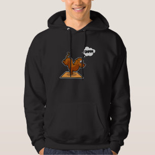 Dachshund Yoga Poses Sport Gymnastics Ohmmm Heartb Hoodie