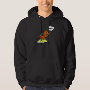 Dachshund Yoga Poses Sport Gymnastics Ohmmm Heartb Hoodie