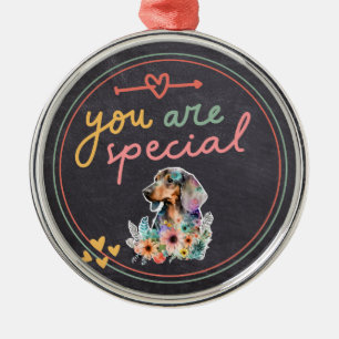 Dachshund You Are Special Metal Ornament