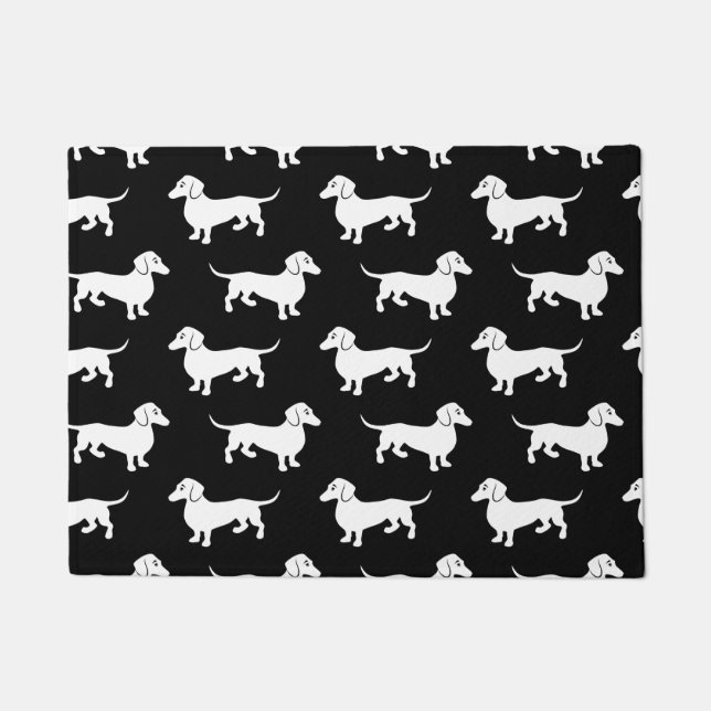 Dachshunds All Over Doormat (Front)