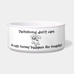 Dachshunds Eat Honey Badgers