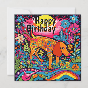 Dachshund's Garden Party- Diggin' Up Birthday Fun