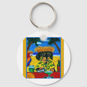 Dachshunds Key Ring