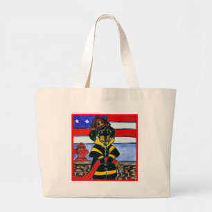 Dachshunds Large Tote Bag
