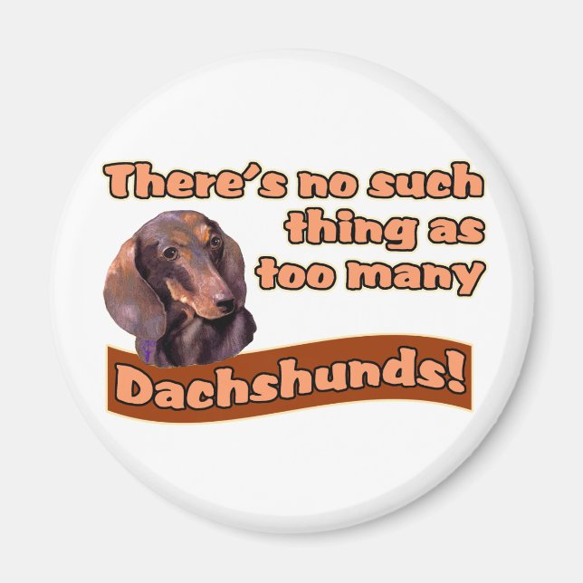 DACHSHUNDS MAGNET (Front)