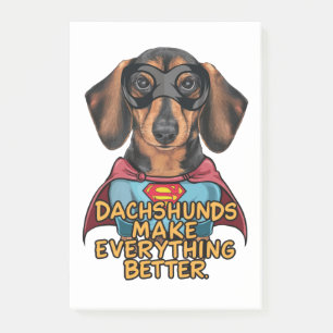 Dachshunds Make Everything Better Post-it Notes