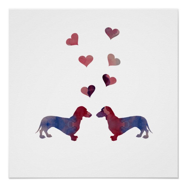 Dachshunds Poster (Front)