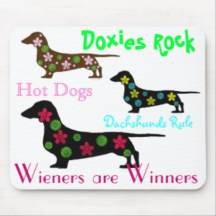 Dachshunds Rule Mousepad