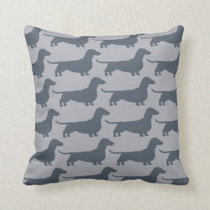 Dachshunds Wiener Dogs Pattern Fun Doxie Lover's Cushion