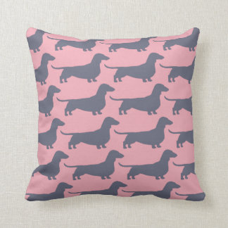 Dachshunds Wiener Dogs Pattern Fun Doxie Lover's Cushion