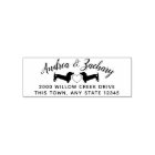 Dachshunds with Heart Couple Return Address