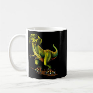 Dachshundsaurus Dachshund Dinosaur T-Rex Halloween Coffee Mug