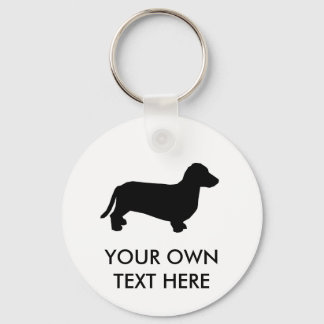 Dachsund Key Ring