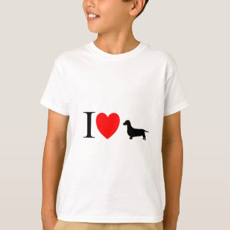 Dachsund Lover Gifts "I Love Dachsunds" T-Shirt