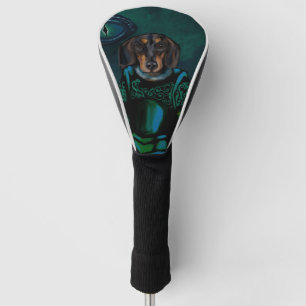 Dacshund golf head cover
