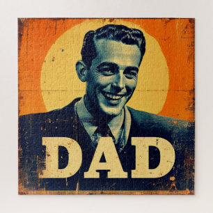 DAD (1) 1960s-Inspired Graphics Jigsaw Puzzle