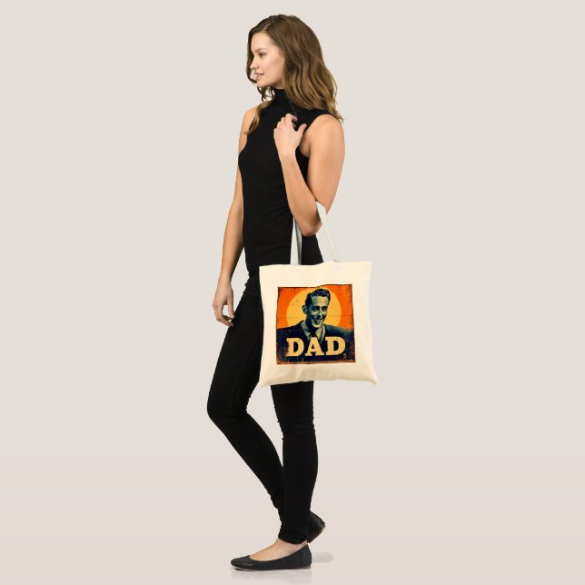 DAD (1) 1960s-Inspired Graphics Tote Bag (Front (Model))