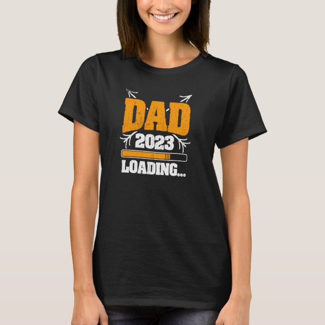 Dad 2023 Loading Pregnancy Father S Day  Pullover (Front)
