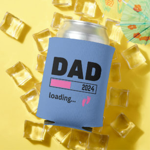 dad 2024 loading it's a girl baby Pregnancy Can Cooler