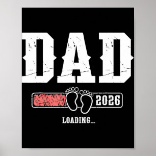 Dad 2026 Loading Dad Est. 2026, Father 2026 New Da Poster